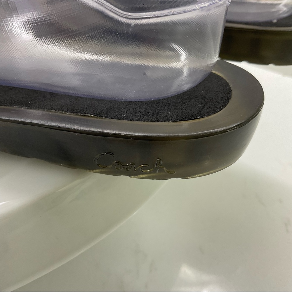 Coach Clear gray Jelly Flip Flops Size 5 - 8 - Picture 7 of 12